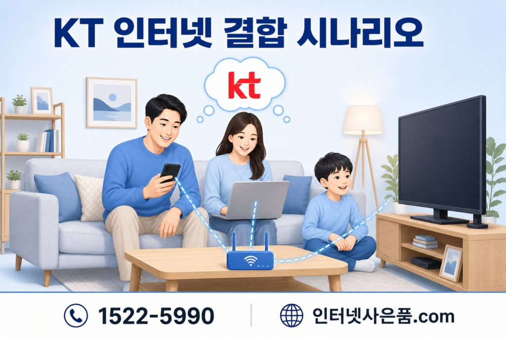 KT인터넷 결합 시나리오