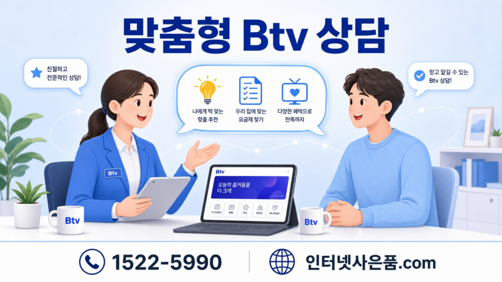 맞춤형 Btv 상담