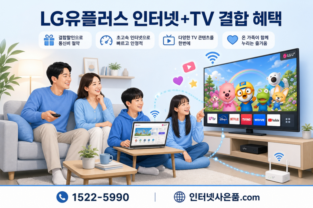 LG유플러스 인터넷 TV 결합