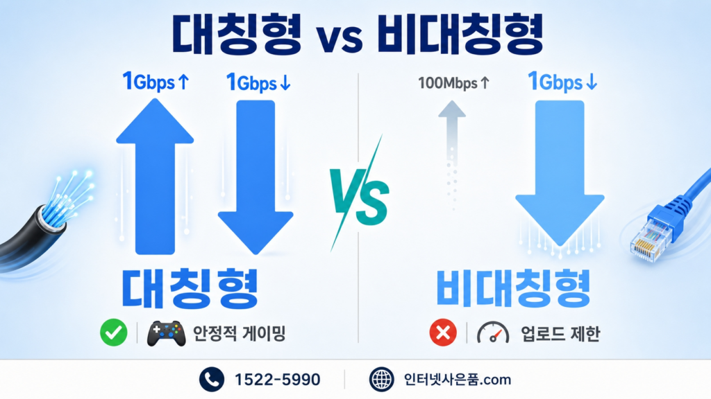 대칭형 VS 비대칭형