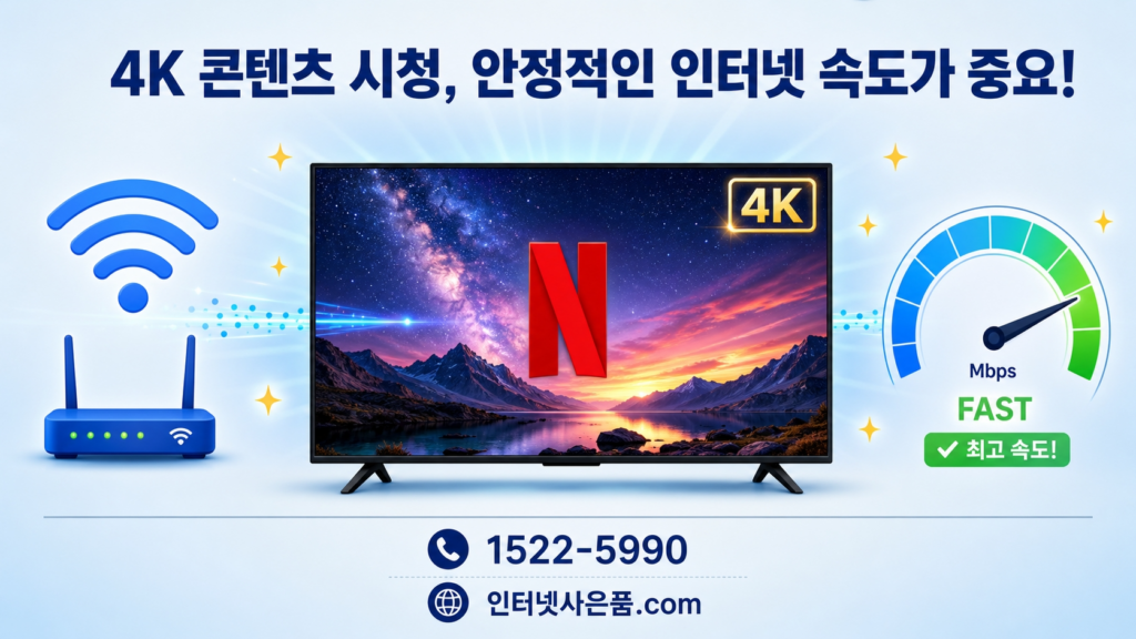 KT스카이라이프 안드로이드 셋톱박스로 4K 스트리밍 시청