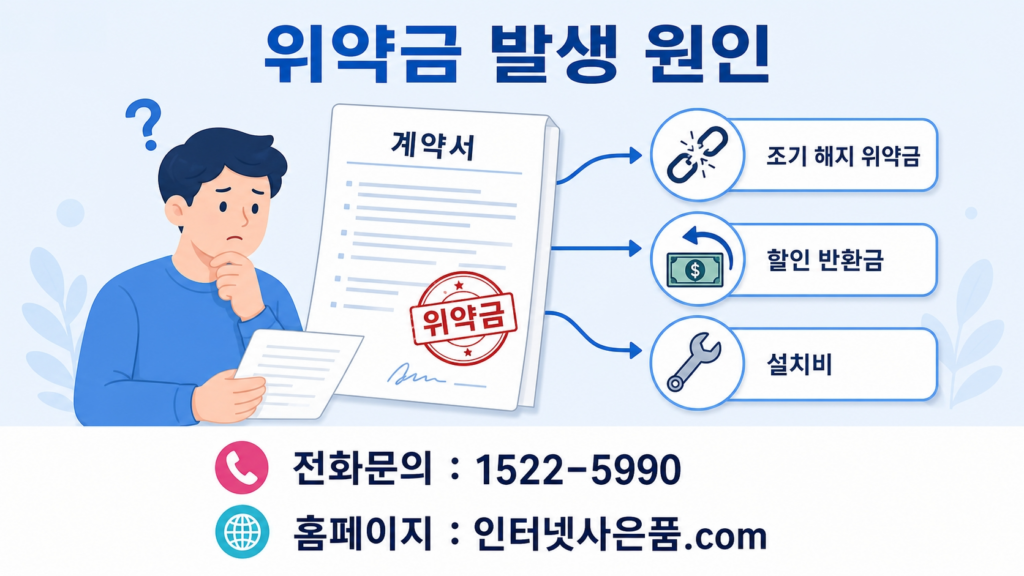 인터넷 통신사 변경 위약금 발생 원인 분석